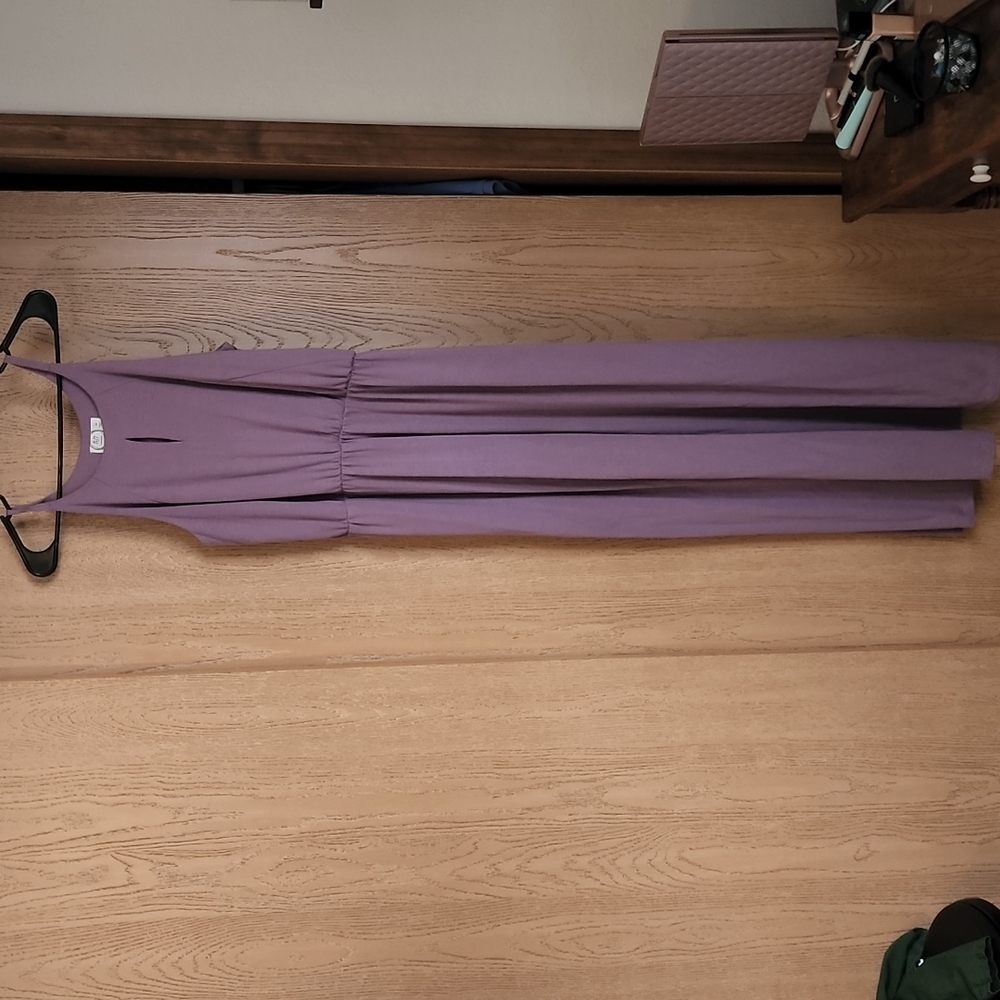 Maurices maxi dress size medium. Light purple